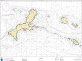 NOAA Nautical Chart 16441: Kiska Island and approaches